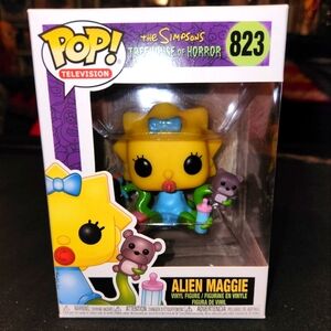 Alien Maggie The Simpsons Treehouse of Horror Funko Pop